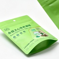 Sachet d'emballage pour produits de soins personnels, pochette verticale avec fenêtre transparente et trou de suspension
