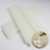 Bâtons de colle thermofusible EVA 7 mm 11 mm, blanc laiteux, forte polyvalence, pour collage professionnel