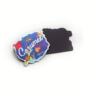 Factory Outlet Custom 3D Aluminum Foil Embossed Metal Country Souvenir Gift <b>Fridge</b> Magnets - Product Image 5
