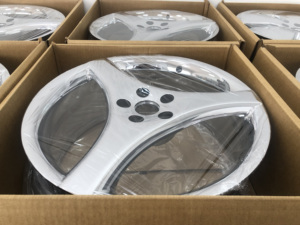 Cerchio in Lega Forgiata Cromato a Tre Razze per Volkswagen Mk4 <span class=keywords><strong>Golf4</strong></span>, Toyota 86 Camry, Lexus Nx200 Rx450 Gx400, Honda Civic92 - Product Image 5