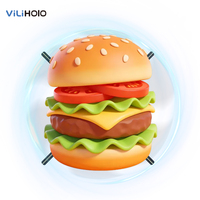 Ventilador Holográfico 3D de 65CM, Proyector Holográfico HDMI, Pantalla LED en Tiempo Real, Visualización 3D a Simple Vista para Eventos y Anuncios Comerciales