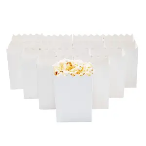 Groot Formaat Wegwerp Kraftpapier Bak Beker 64Oz 85 Oz Gebakken Emmer Popcorn Kip Verpakking