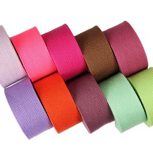 Цветной полиэфирный хлопчатобумажный холщовый ремешок для сумки с бусинами для одежды обуви для сумки - Product Image 1