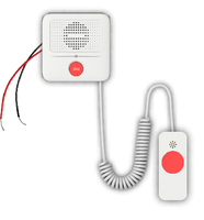 Système d'appel d'infirmière filaire Bouton d'appel pour lit d'hôpital Deux boutons pour appeler l'infirmière