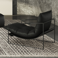 Ensemble de canapés de bureau commerciaux modulaires modernes en cuir PU écologique, pliables, en métal, pour l'extérieur et le bureau à domicile