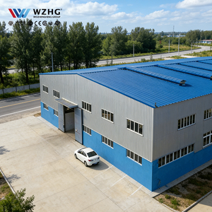 Bâtiment d'entrepôt préfabriqué en structure métallique, salle d'exposition, bureau, atelier, hangar à vendre - Product Image 1