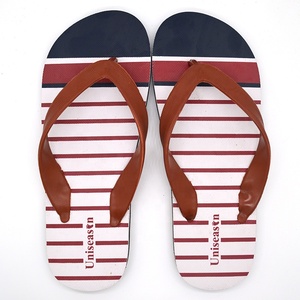 <span class=keywords><strong>Chanclas</strong></span> clásicas con estampado de seda a rayas blancas y azules para hombre - Product Image 3