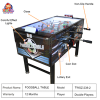 Table intérieure de jeu de football Table de jeu de football à main pour le divertissement en famille