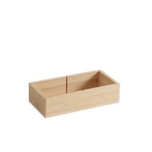 Bamboo Storage <b>Boxes</b> With Divider For <b>Makeup</b> Organizers Eco Friendly Shandong Made - Product Image 2