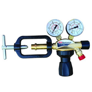 Régulateur de pression de dioxyde de carbone à haute pression en cuivre européen W21.8 pour azote, oxygène et acétylène - Product Image 1