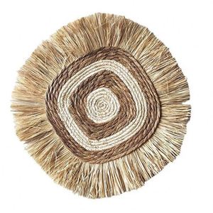 Cesto de Pared Mexicano, Decoración Mural Creativa, Accesorios para Interiores, Cestos Colgantes de Yute Tejido Natural, Nueva <span class=keywords><strong>Temporada</strong></span> - Product Image 1