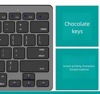 Keyboard Mekanik Mini Portabel Nirkabel BT 2.4G Aksesori PC Gaming Produsen China