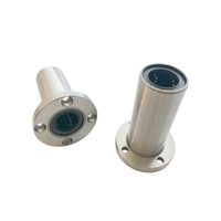 Roulement linéaire à bride ronde LMF6UU LMF8UU LMF12UU |   Bague de mouvement à bride à 4 boulons en acier chromé de précision P6 pour CNC et imprimante 3D