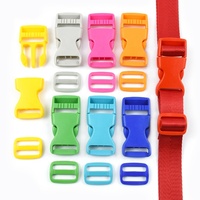 Meetee-Ceinture plate colorée en plastique nylon 20-32mm avec boucle magnétique à dégagement rapide, accessoire de sac, sangle, loquet, clip