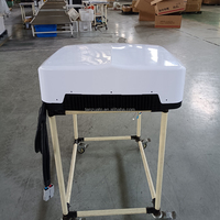 Refroidisseur de stationnement électrique à batterie 12V/24V Climatisation de trappe de bateau à voile Meilleure unité de climatisation de toit pour camping-car semi-remorque caravane