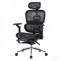 Chaise de bureau ergonomique de luxe à dossier moyen, pivotante, réglable en hauteur, avec coussin en velours pour une longue séance assise confortable