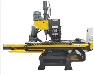 Plaka çelik için yüksek kaliteli Servo Motor CNC plaka delme işaretleme sondaj makinesi