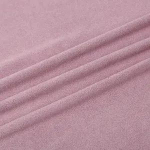 Tessuto tessile 100% poliestere tessuti scamosciati su un lato per abbigliamento