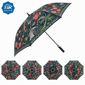 Parasol hawaïen vibrant et coloré, motif iris, fleur de soleil, hibiscus, excellente qualité, diamètre ouvert 105/120/130/152/160 cm - Product Image 2