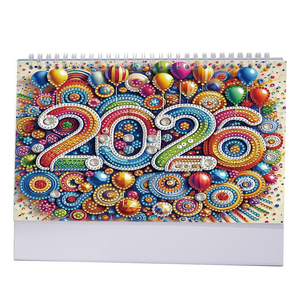 Calendrier de l'<span class=keywords><strong>alphabet</strong></span> papillon floral 2026 - 12 pages DIY Diamond Dot Art Craft - Product Image 1