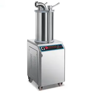 Machine à lavement pneumatique automatique à petite échelle Équipement de torsion de saucisse Industrie quantitative Stuffer de saucisse