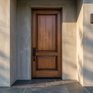 Home Furniture Luxury 2 Panel Wooden <b>Door</b> - Product Image 2