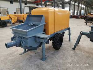 Pompe à béton portable <span class=keywords><strong>LOVO</strong></span>, petite, diesel/électrique, avec moteur et pièces détachées d'origine Schwing - Product Image 4
