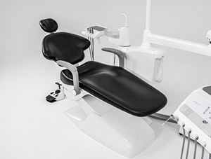 Chaise <span class=keywords><strong>dentaire</strong></span> noire de l'électricité avec la capacité de poids patiente de 1000KG faite de plastique durable - Product Image 5