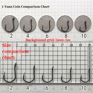 Gancho de GAPE súper ancho para pesca de carpa: Diseño de garra de diamante audaz, punta afilada a mano, barra de anzuelo recubierta de PTFE - Product Image 4