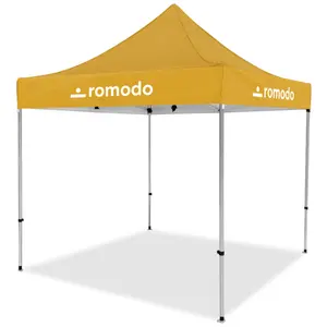 אוהל חופה אוקספורד בהדפסה מותאמת אישית לאירועי קנזס סיטי לקידום מכירות חופות תערוכת סחר