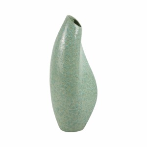 Vaso contemporaneo con finitura a motivi delicati per l'arredamento del soggiorno, vaso decorativo per fiori per camera da letto, ufficio, scrivania, casa - Product Image 3