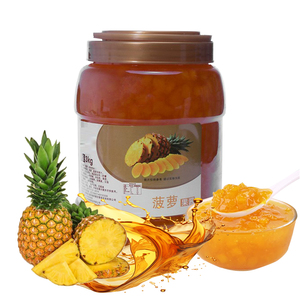 Granulés de confiture d'ananas et de pamplemousse pour garniture de pain, thé au lait Boba, smoothies - Emballage en vrac OEM/ODM - Product Image 5