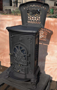 Estufa de <span class=keywords><strong>Leña</strong></span> de Hierro Fundido de Estilo Europeo Independiente con Certificación CE, con Calefacción a <span class=keywords><strong>Leña</strong></span> para Sala de Estar - Product Image 6