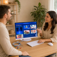 Détecteur de santé OEAI G7 avec gestion de l'archives client pour les centres de bien-être TCM et support de conversion de membres