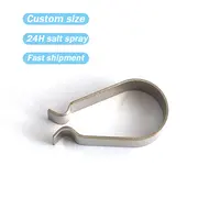 Hongsheng Spring produttore Clip in metallo piatto a molla a forma di U in acciaio inossidabile personalizzato in metallo