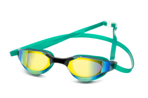 <span class=keywords><strong>Occhialini</strong></span> da <span class=keywords><strong>Nuoto</strong></span> Professionali da Gara <span class=keywords><strong>con</strong></span> 3 Ponti Nasali Intercambiabili, Lenti a Specchio Antiappannamento, per Adulti - Product Image 2