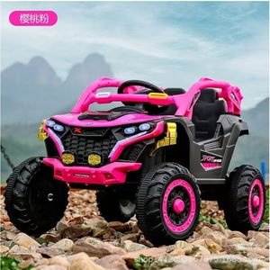 Electric Childrens Car Two Seater Four Wheel Off Road Vehicle Battery Powered Toy For Kids 2 6 Years Outdoor Use - Product Image 3