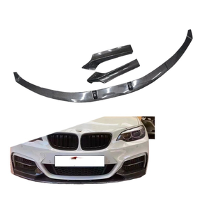 Ajustement parfait, style MP, fibre de carbone, pare-chocs avant trois pièces, lèvre avant pour BMW Série 2 <span class=keywords><strong>F22</strong></span> 2013-20 - Product Image 4
