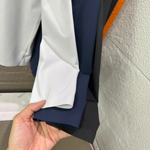 <span class=keywords><strong>Polo</strong></span> sportiva da <span class=keywords><strong>uomo</strong></span> a maniche lunghe di alta qualità con mezza zip, per attività all'aperto, con fodera spazzolata termoisolante, 100% poliestere - Product Image 4