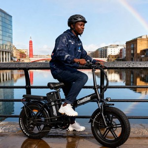 <span class=keywords><strong>Bicicleta</strong></span> Eléctrica Chamrider DTS425 Potente <span class=keywords><strong>de</strong></span> 20 Pulgadas, <span class=keywords><strong>Bicicleta</strong></span> Eléctrica Compacta para Desplazamientos, Certificada por la CE, para Trabajos <span class=keywords><strong>de</strong></span> Reparto - Product Image 1