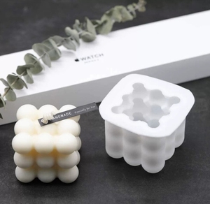 Cetakan Lilin Silikon 3D Ramah Lingkungan Bentuk <span class=keywords><strong>Beruang</strong></span> Besar, <span class=keywords><strong>Angka</strong></span>, Bunga, DIY Satuan, Aman untuk Freezer - Product Image 5
