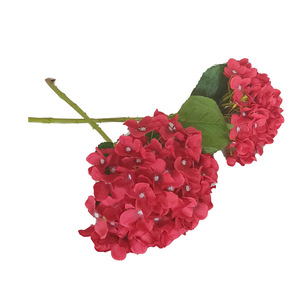 Ramo de Flores Artificiales de Hortensia, Flores de Seda para Decoración de Bodas y Hogar, 10 cm o Menos - Product Image 5
