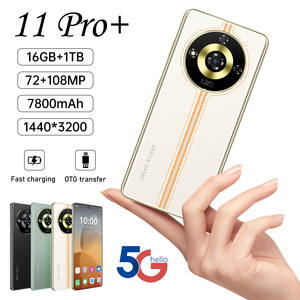 Hot bán Xiao 11pro + 7.6 "điện thoại thông minh 16GB + 1TB andriod13 Dual Sim Mặt ID điện thoại thông minh qualcomm8 + 7800mAh mobilephones - Product Image 6