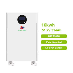 태양 에너지 저장 시스템을 위한 병렬 바닥형 51.2V 314Ah 16kwh LiFePO4 리튬 배터리 15 개 지원 - Product Image 1