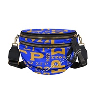Nouveau Sac de Poitrine Personnalisé SGR Sigma Gamma Rho, Design Tendance Sororité, Sac Coque Unisexe à Lettres Grecques, Sac Bandoulière de Voyage Extérieur