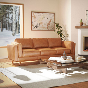 Divano in pelle Vintage Set divani mobili di lusso moderno divano modulare <span class=keywords><strong>3</strong></span> posti divano soggiorno divano - Product Image 5