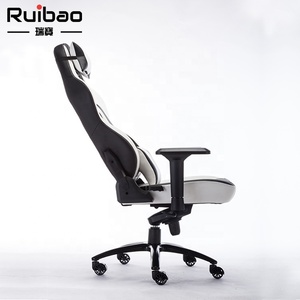 Adjustable Headrest Ergonomic Racing-Style <strong>PC</strong> <strong>Gaming</strong> <strong>Chair</strong> Contemporary Synthetic Leather Office <strong>Chair</strong> for Gamers - Product Image 4