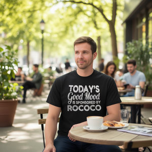 Le bon humeur de aujourd'hui est sponsorisée par le t-shirt Rococo - Product Image 3