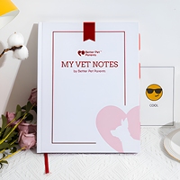 Cuaderno de Tapa Dura Premium A6, Diario con Logotipo Grabado, Laminación Brillante, Papel Reciclado FSC para Recuerdo de Boda, Venta al Por Mayor OEM
