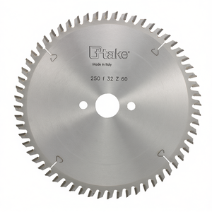 Lame de scie circulaire Ttake 250 mm 60 dents pour aluminium et alliages légers - Product Image 2